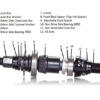Demolition Rotator Hub Parts