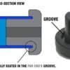 ODYSSEY "PAR END" BAR ENDS