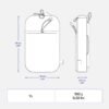 Waterproof Detachable Bag, NH500 Travel Black